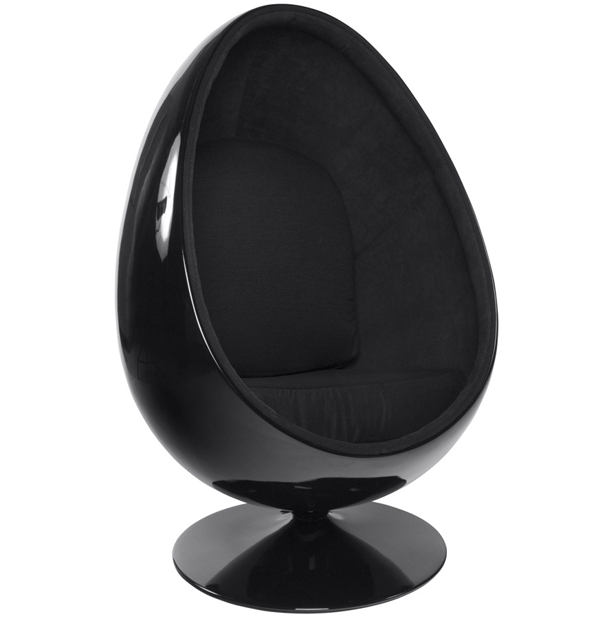 Fauteuil Oeuf Egg Cocoon Noir Noir Just 1 Clic Fauteuil Oeuf Egg Cocoon Noir Noir Just 1 Clic
