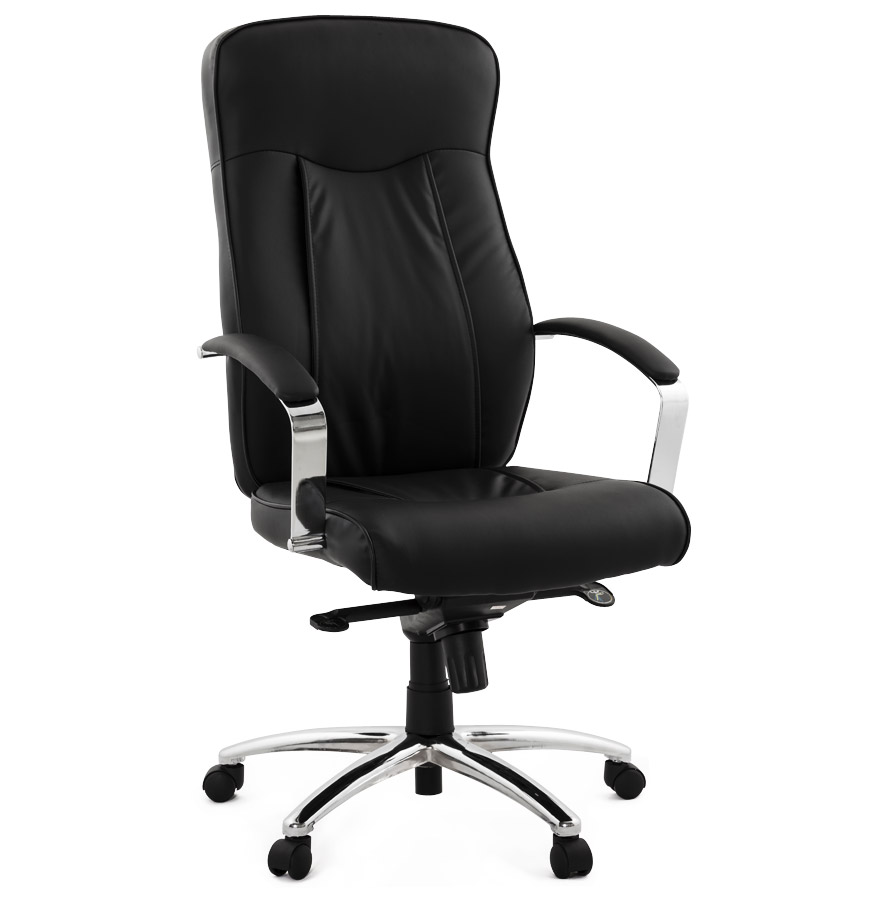 Fauteuil de bureau à roulettes équipé de plusieurs réglages !