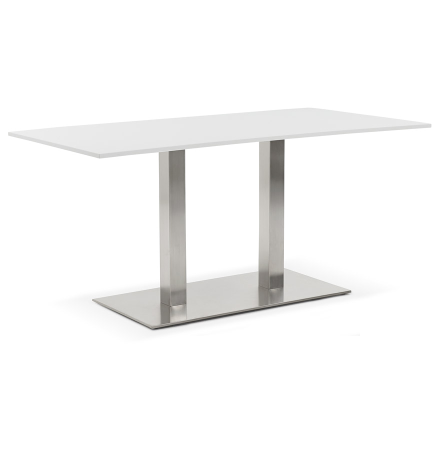 Table / bureau design ´DENVER´ blanc - 160x80 cm