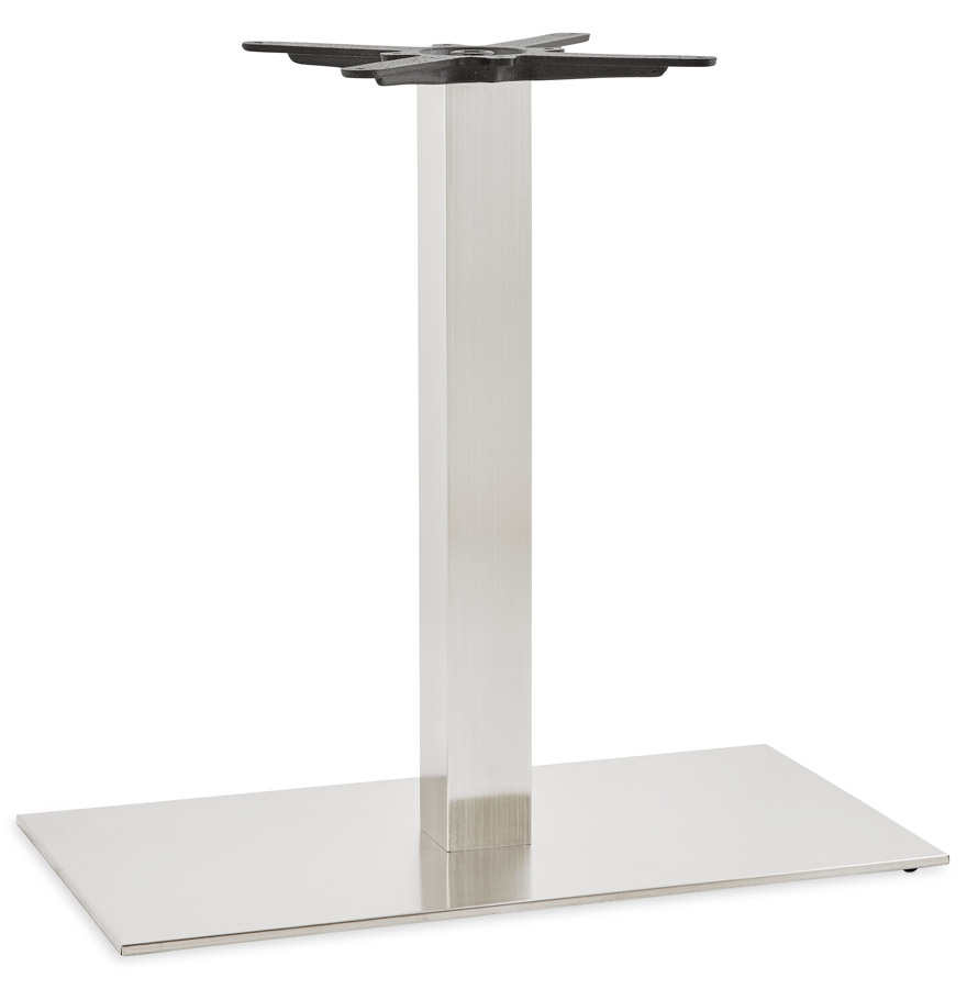 Pied de table ´KARO XL´ 75 en acier brossé
