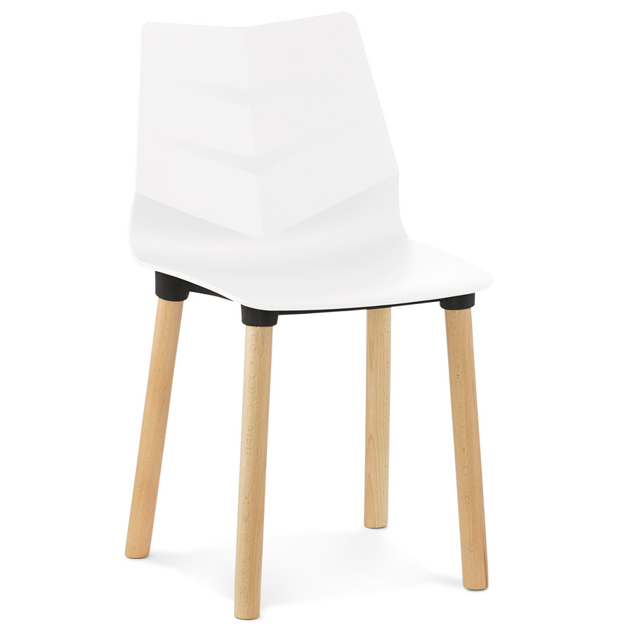 Chaise scandinave ´KORIDA´ blanche