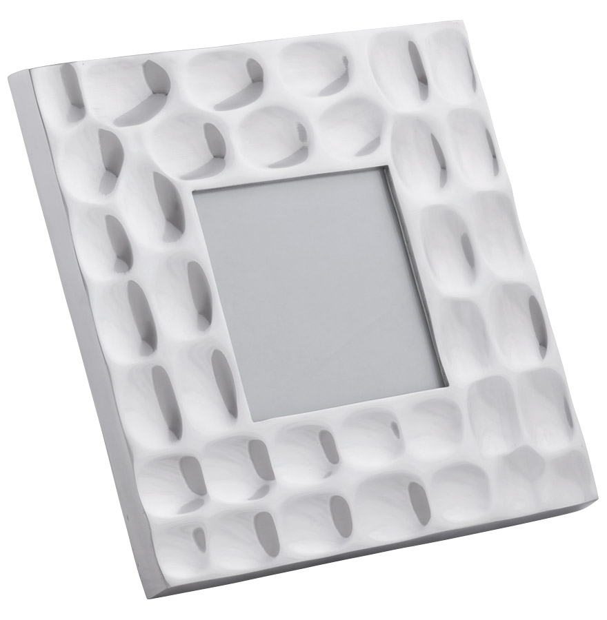 Cadre photo en aluminium, production artisanale.