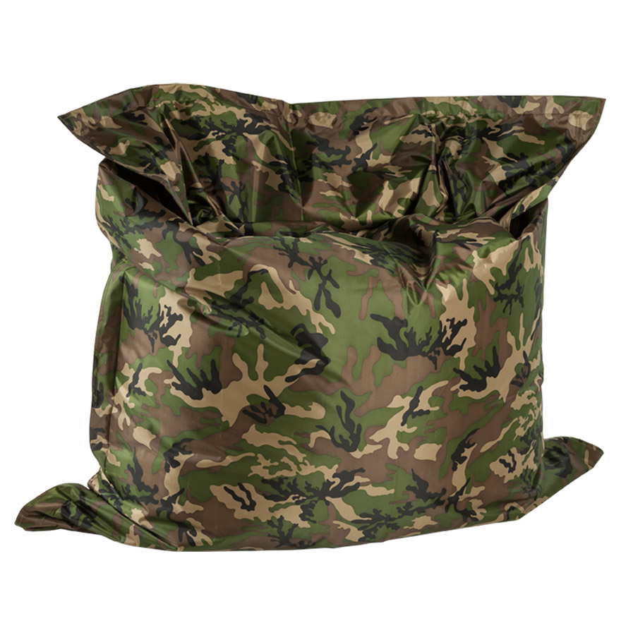 Pouf déhoussable et imperméable.