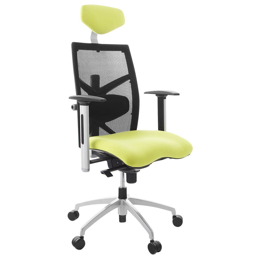 Une multitude de réglages possibles, assise en tissu structuré résistant).
