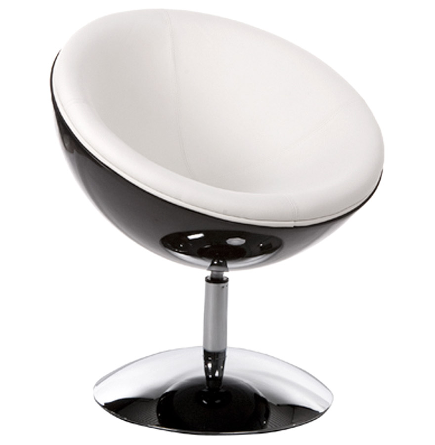 Fauteuil rotatif à 360°, très design .