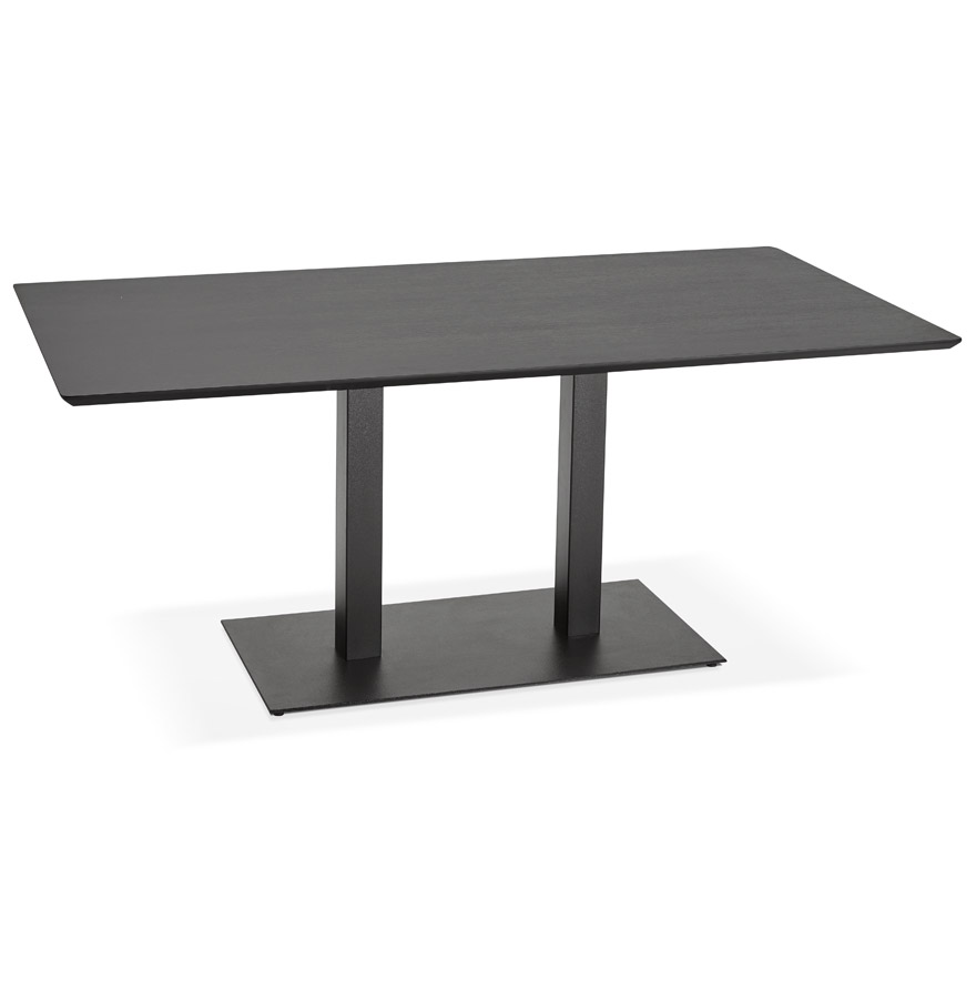 Table / bureau design ´ZUMBA´ noir - 180x90 cm