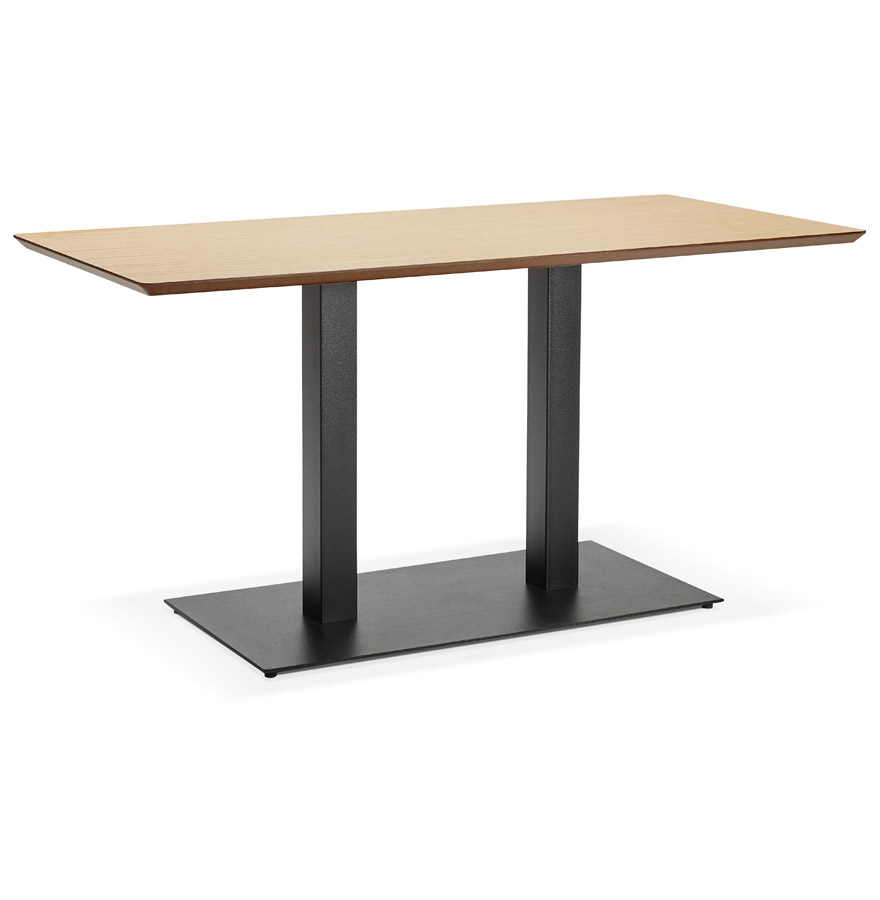 Table / bureau design ´ZUMBA´ en bois finition naturelle - 150x70 cm