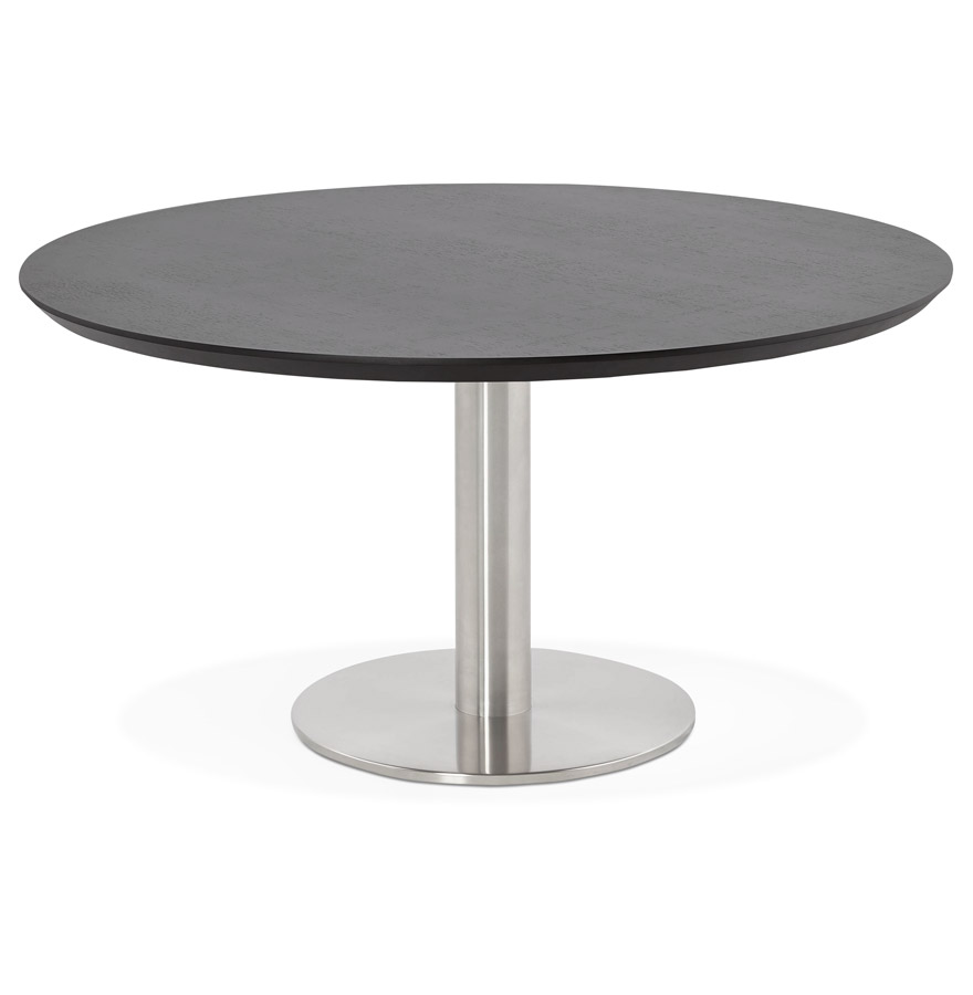 Table basse lounge AGUA noire - Ø 90 cm vue1