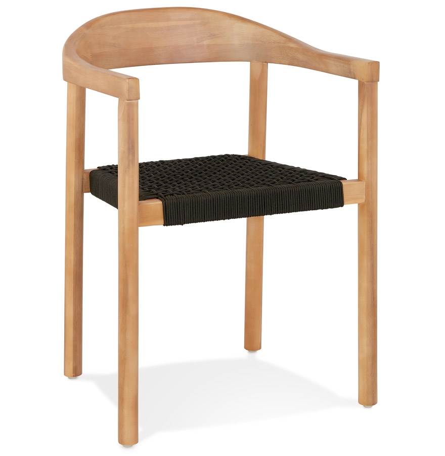 Chaise design 'CORDON' en bois intérieur / extérieur - commande par 2 pièces / prix pour 1 pièce vue1