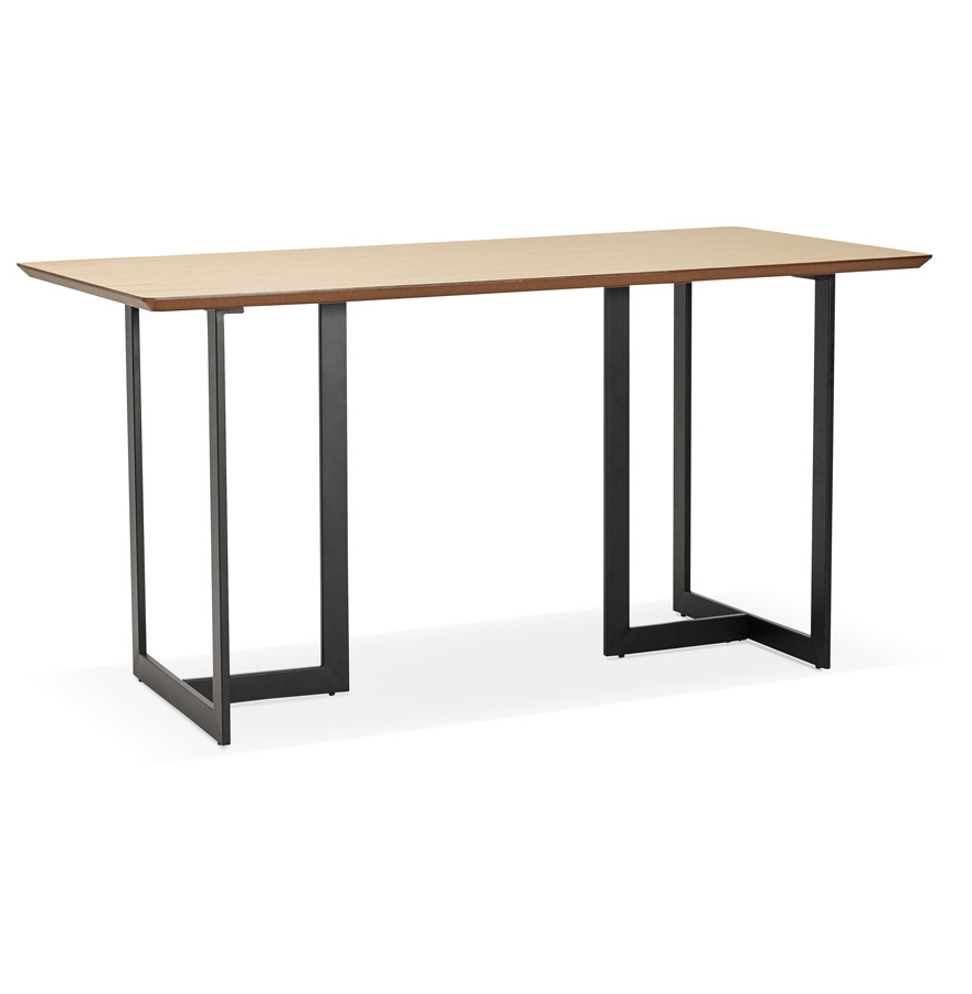Table à diner / bureau design 'TITUS' en bois naturel - 150x70 cm vue1