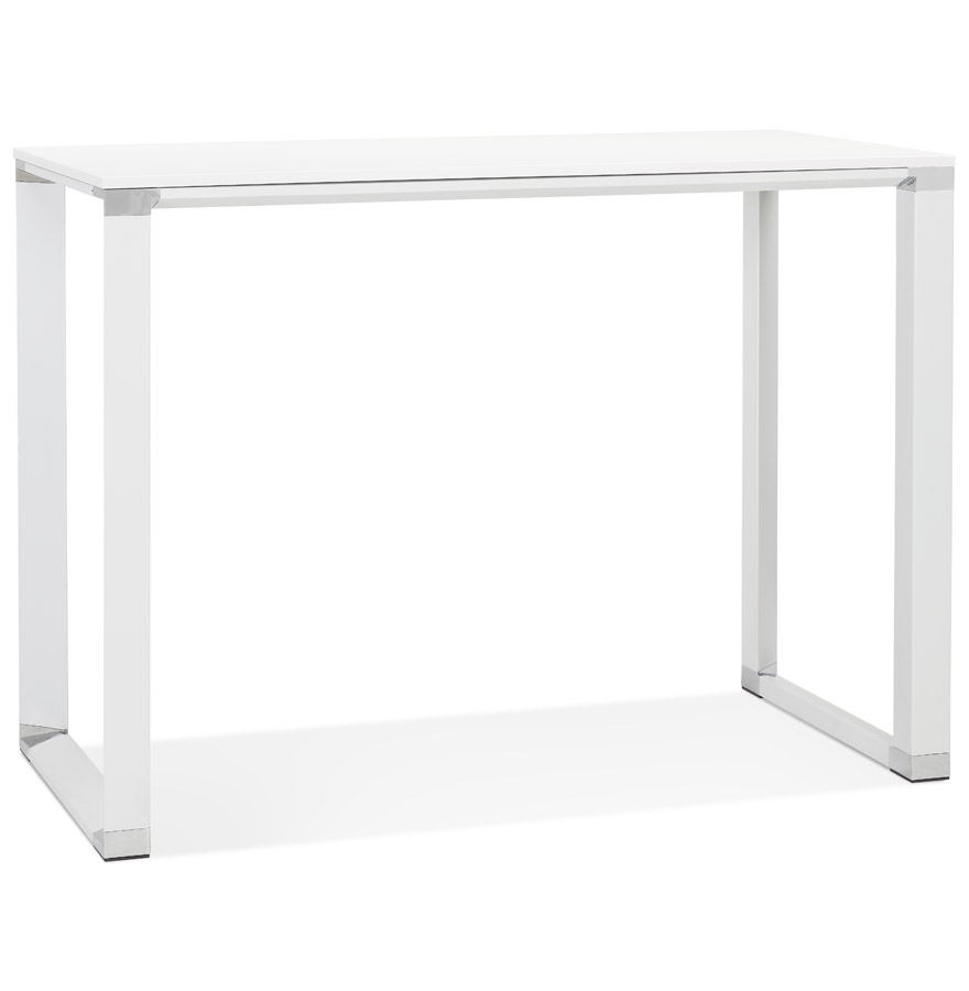 Table haute / bureau haut 'XLINE HIGH TABLE' en bois blanc - 140x70 cm vue1